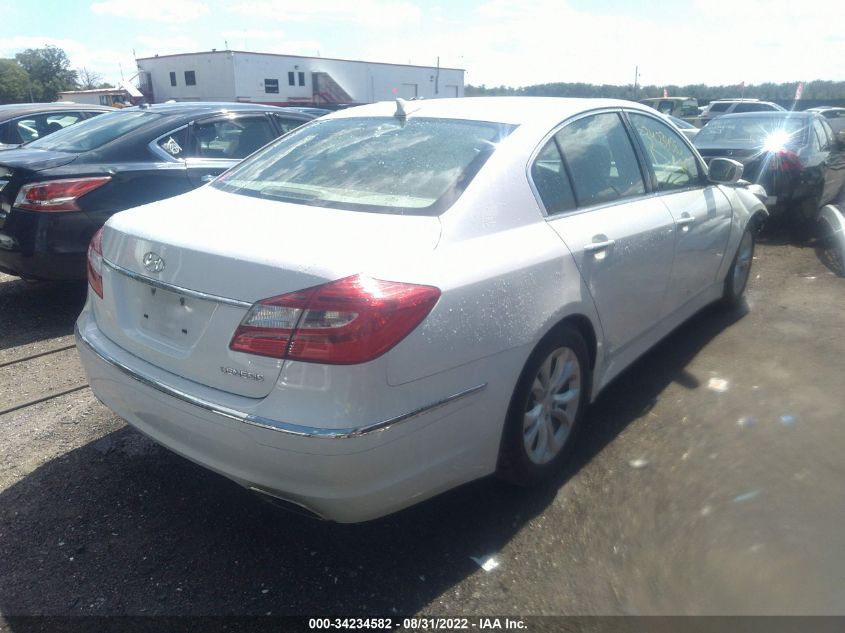 2013 HYUNDAI GENESIS 3.8L KMHGC4DD6DU243672