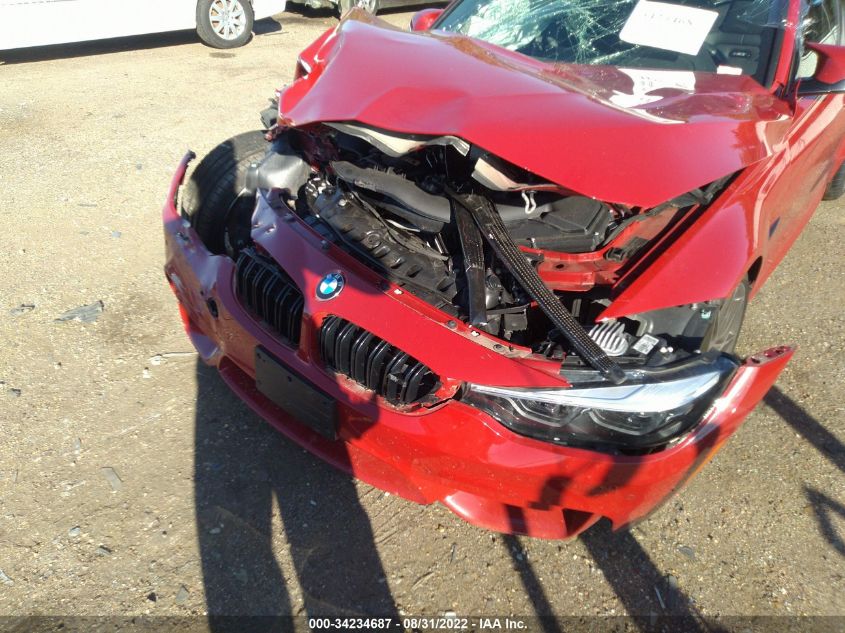 2018 BMW M3 WBS8M9C57J5K99423