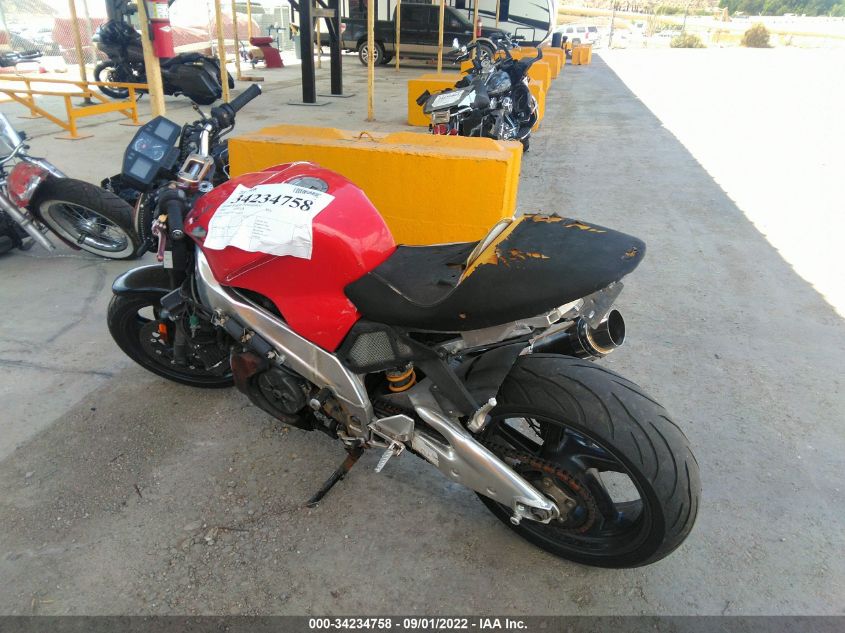 2002 APRILIA RSV MILLE ZD4RPU0052S000159