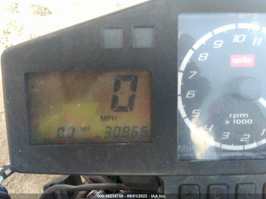 2002 APRILIA RSV MILLE ZD4RPU0052S000159