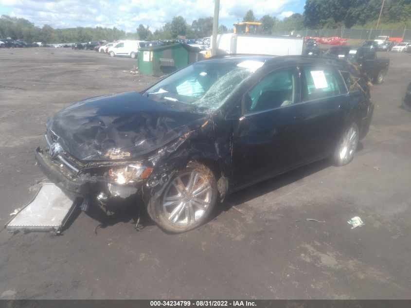 2015 VOLKSWAGEN GOLF SPORTWAGEN TDI SE 3VWFA7AU9FM516488