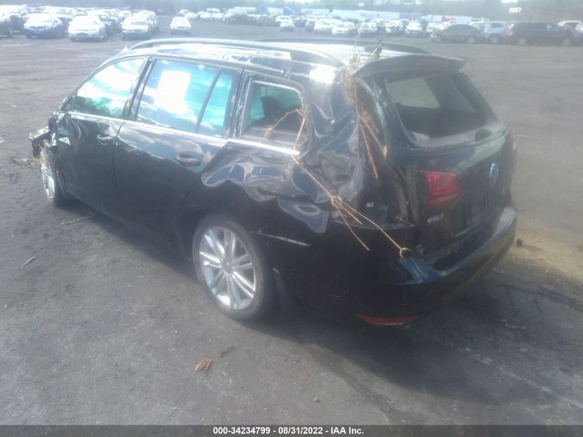 2015 VOLKSWAGEN GOLF SPORTWAGEN TDI SE 3VWFA7AU9FM516488