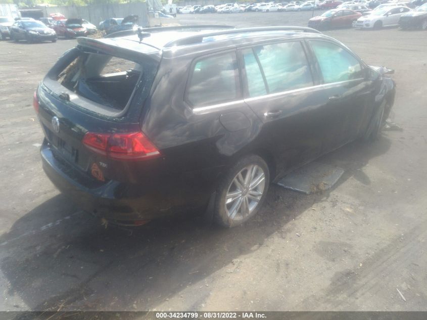 2015 VOLKSWAGEN GOLF SPORTWAGEN TDI SE 3VWFA7AU9FM516488