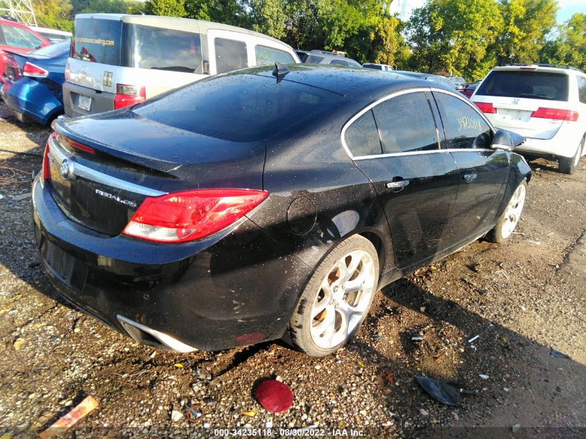 2013 BUICK REGAL GS 2G4GV5GV8D9216717