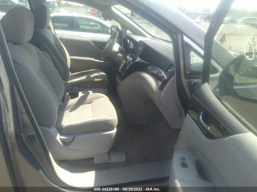 2014 NISSAN QUEST S JN8AE2KP3E9107000