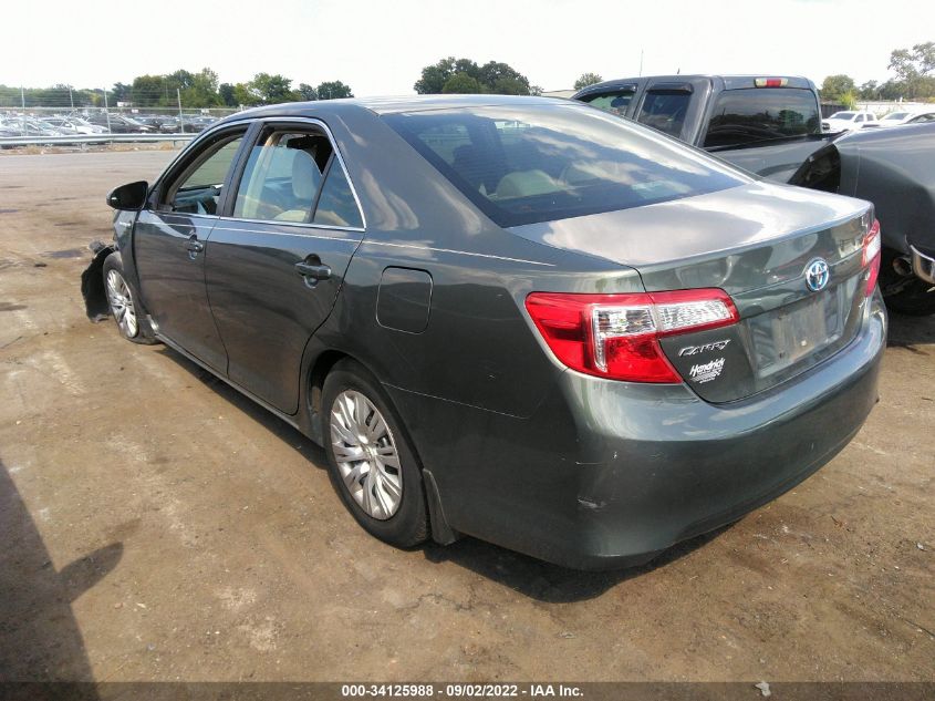 2014 TOYOTA CAMRY HYBRID LE/XLE/SE LIMITED EDITION 4T1BD1FK7EU099102