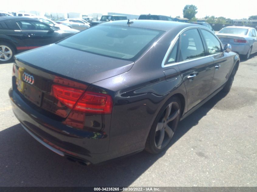 2014 AUDI S8 WAUD2AFD5EN005066