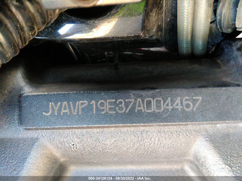 2007 YAMAHA XV1700 PC JYAVP19E37A004467