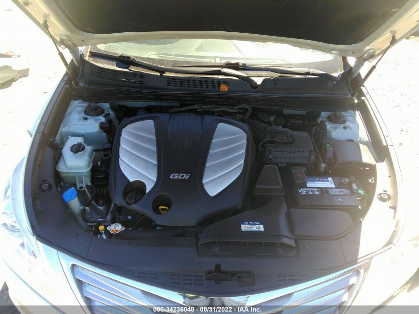 2013 HYUNDAI AZERA KMHFG4JG1DA240310