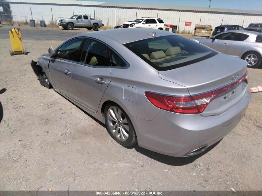 2013 HYUNDAI AZERA KMHFG4JG1DA240310