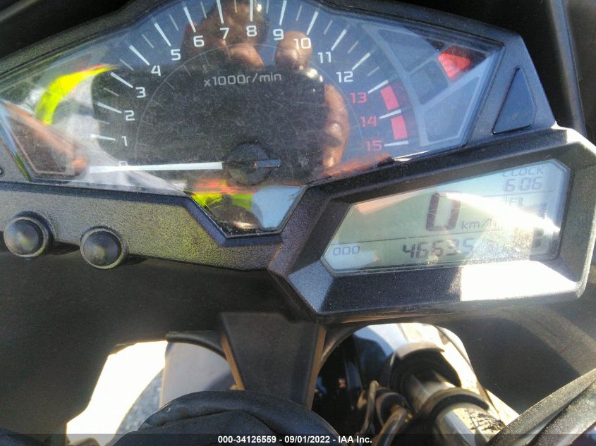 2014 KAWASAKI EX300 B JKAEX8B11EA003314