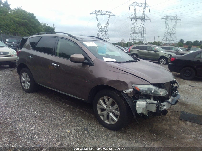 NISSAN MURANO 2014 VIN JN8AZ1MW5EW500484