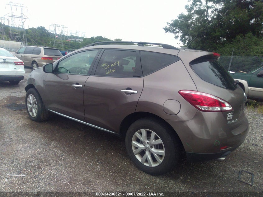 NISSAN MURANO 2014 VIN JN8AZ1MW5EW500484