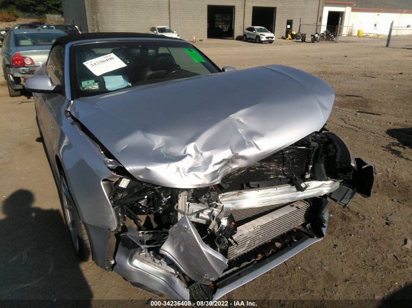 2015 AUDI A5 PREMIUM PLUS WAUMFAFHXFN008165