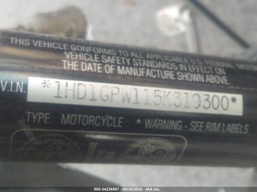 2005 HARLEY-DAVIDSON FXDWGI 1HD1GPW115K319300