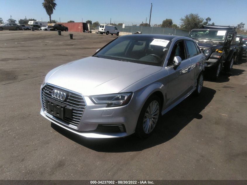 2018 AUDI A3 SPORTBACK E-TRON PREMIUM PLUS WAUTPBFF0JA057677