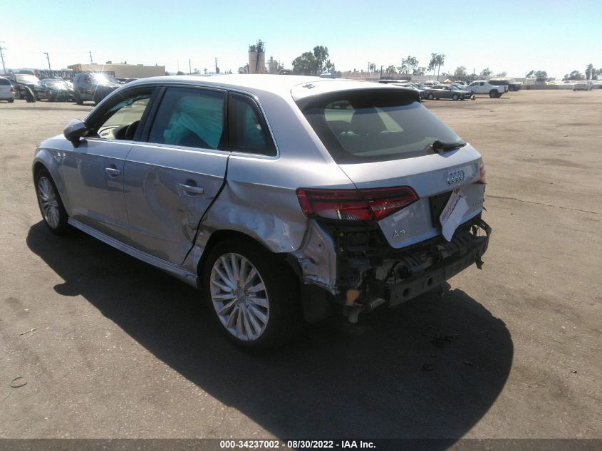 2018 AUDI A3 SPORTBACK E-TRON PREMIUM PLUS WAUTPBFF0JA057677