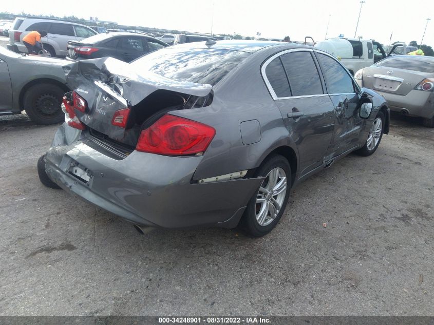 2013 INFINITI G37 SEDAN X JN1CV6AR4DM355236