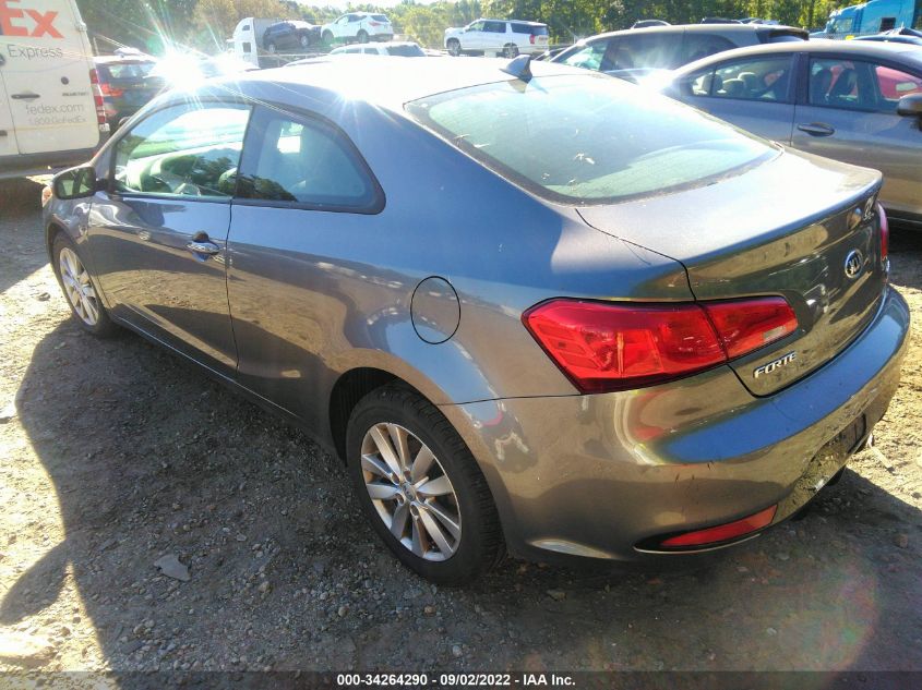 2014 KIA FORTE KOUP EX KNAFX6A86E5193923
