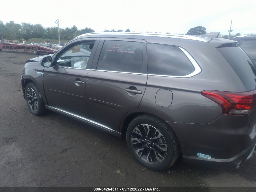 2018 MITSUBISHI OUTLANDER PHEV SEL/GT JA4J24A57JZ058503