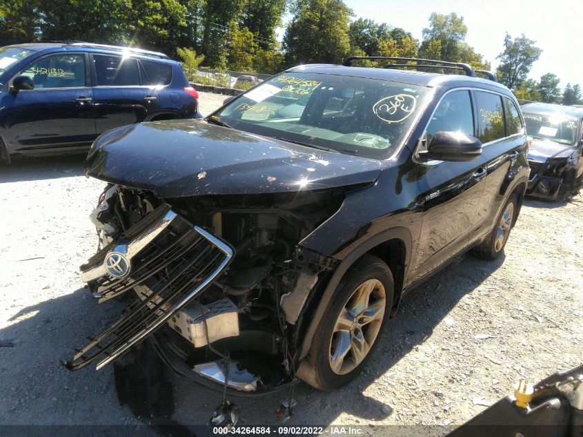 2015 TOYOTA HIGHLANDER HYBRID LIMITED 5TDDCRFH3FS010621