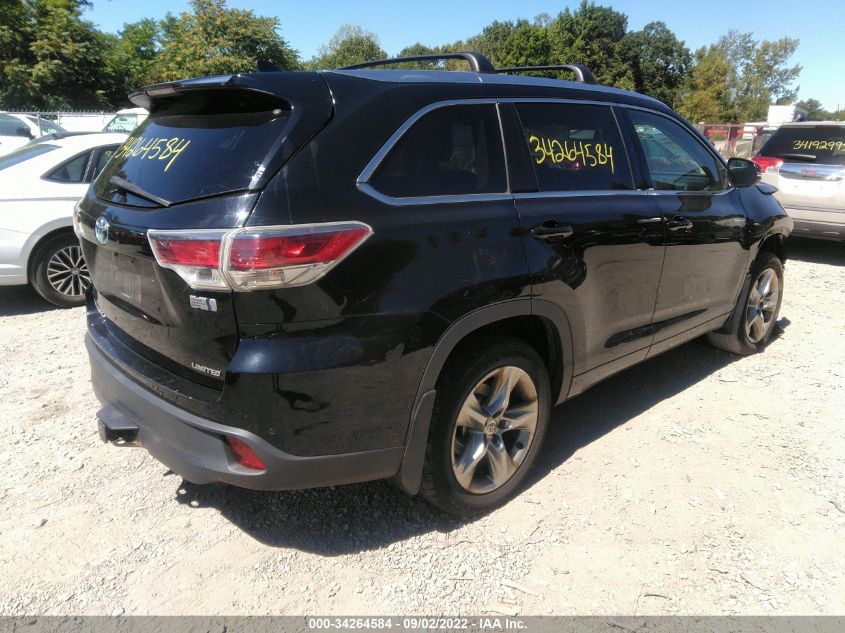 2015 TOYOTA HIGHLANDER HYBRID LIMITED 5TDDCRFH3FS010621