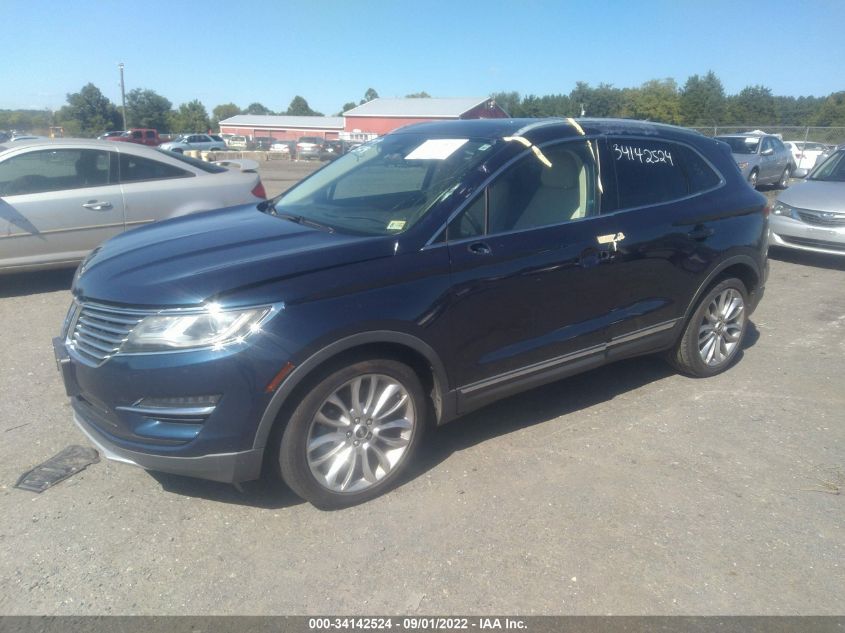 2015 LINCOLN MKC 5LMCJ1A96FUJ08887
