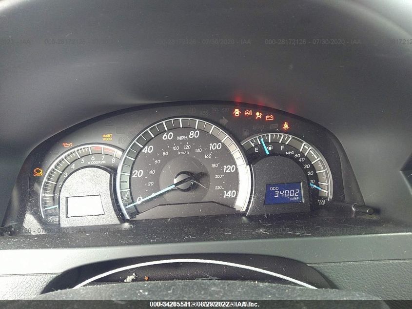 2013 TOYOTA CAMRY L/LE/SE/XLE 4T1BF1FK4DU712723