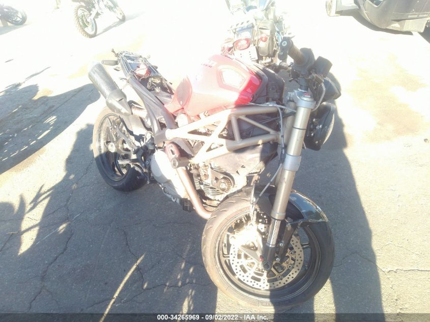 2013 DUCATI MONSTER 796 ZDM1RANN4DB066327
