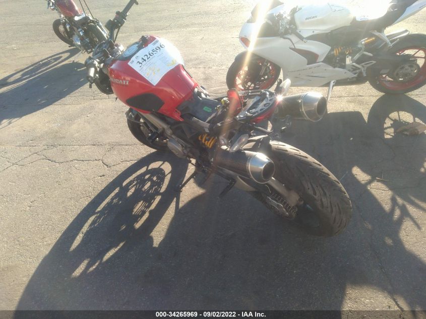 2013 DUCATI MONSTER 796 ZDM1RANN4DB066327