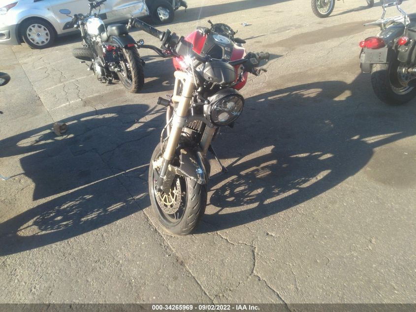 2013 DUCATI MONSTER 796 ZDM1RANN4DB066327