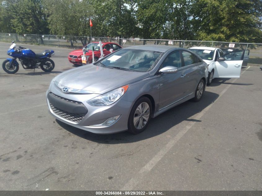 2014 HYUNDAI SONATA HYBRID LIMITED KMHEC4A49EA112413