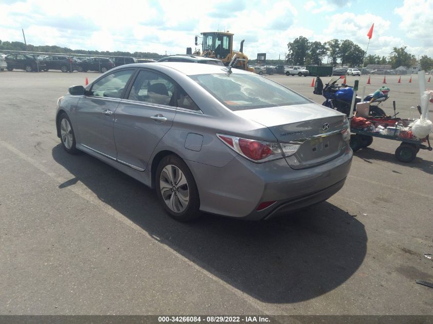 2014 HYUNDAI SONATA HYBRID LIMITED KMHEC4A49EA112413