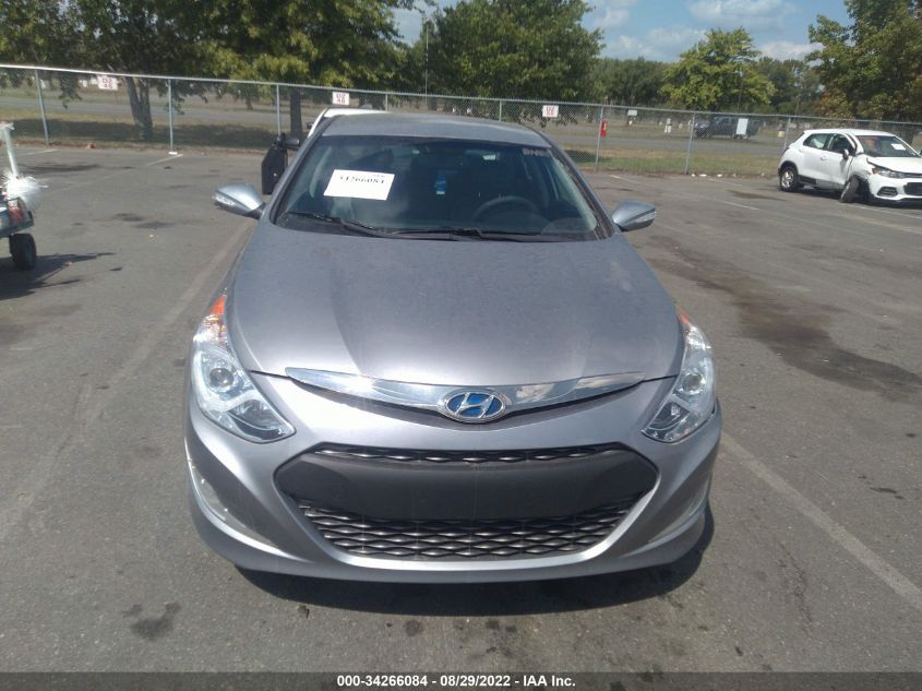 2014 HYUNDAI SONATA HYBRID LIMITED KMHEC4A49EA112413