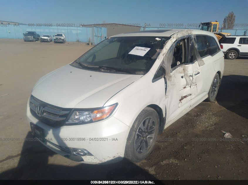 2014 HONDA ODYSSEY TOURING 5FNRL5H95EB125017
