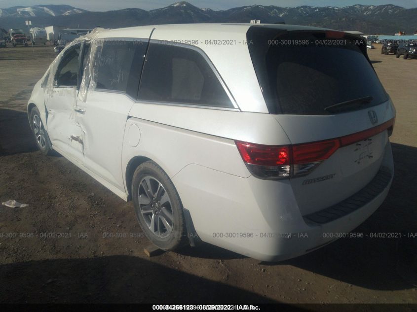 2014 HONDA ODYSSEY TOURING 5FNRL5H95EB125017