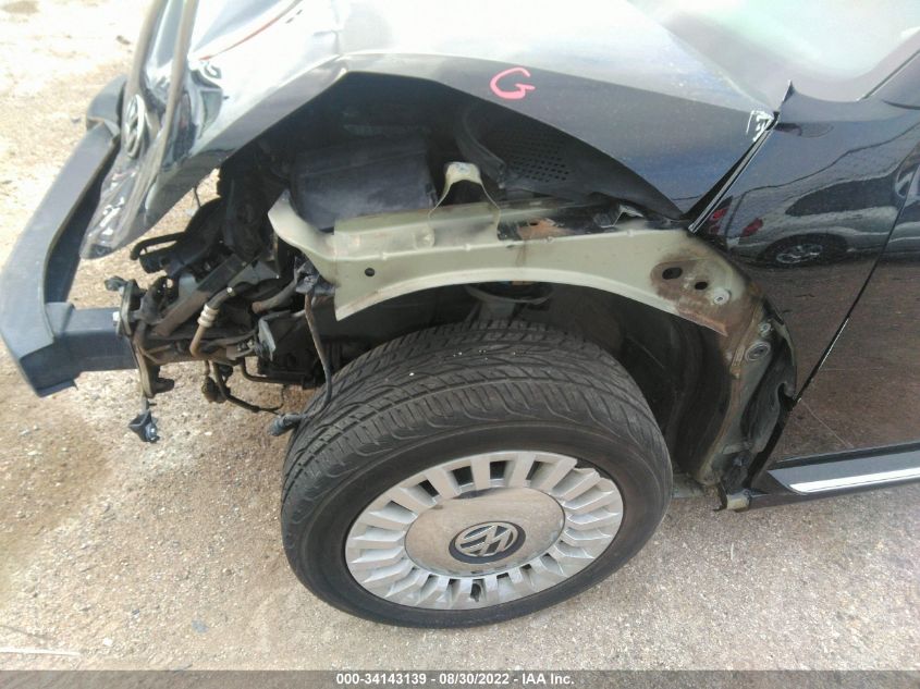 2013 VOLKSWAGEN BEETLE COUPE 2.5L 3VWJX7AT9DM661110