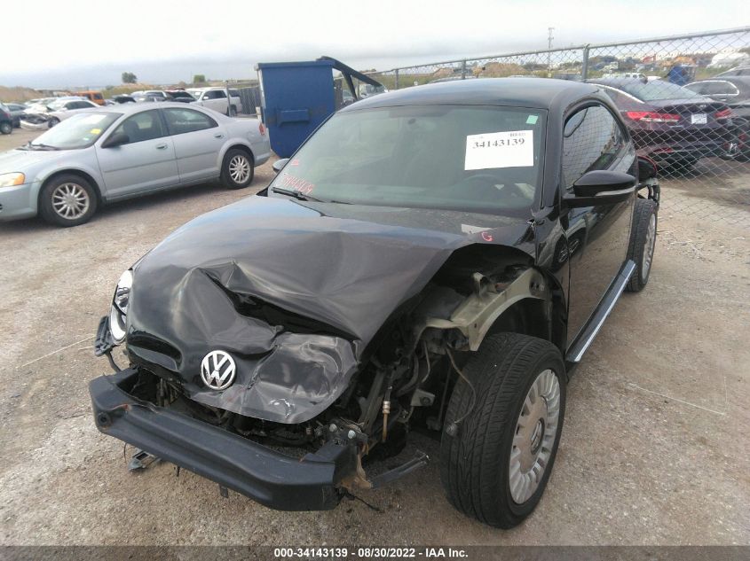 2013 VOLKSWAGEN BEETLE COUPE 2.5L 3VWJX7AT9DM661110