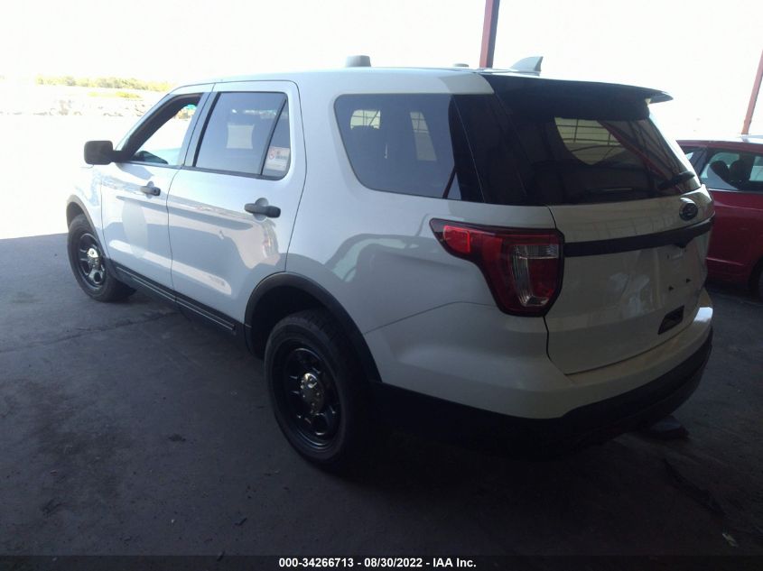 2016 FORD UTILITY POLICE 1FM5K8AR6GGA28863