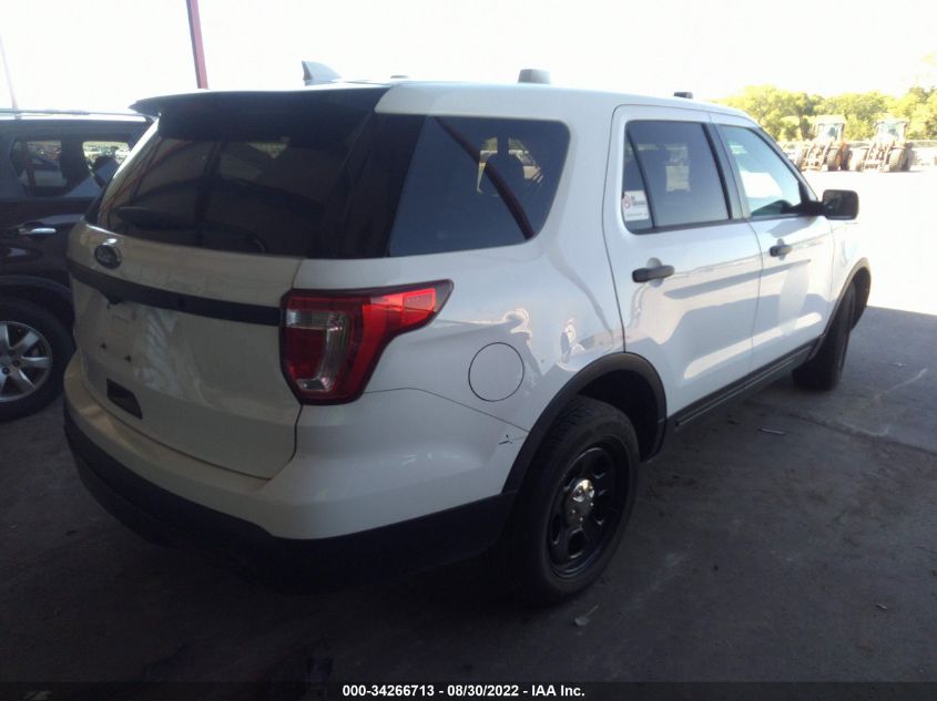 2016 FORD UTILITY POLICE 1FM5K8AR6GGA28863