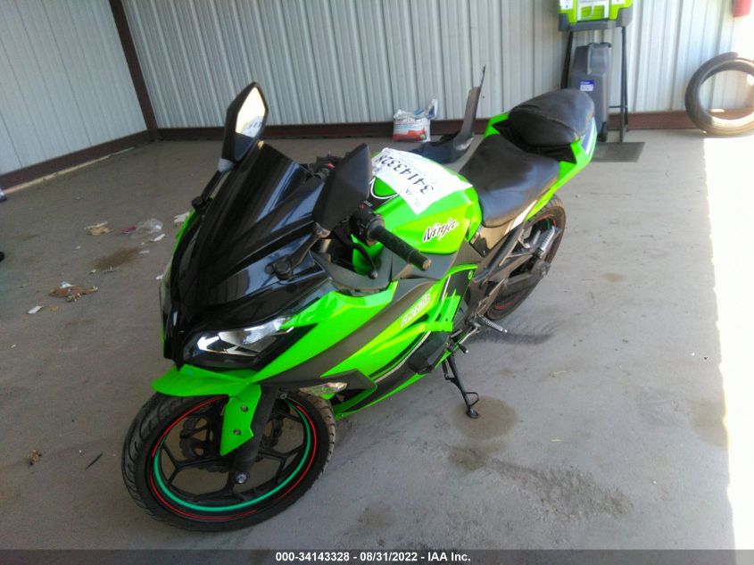 2014 KAWASAKI EX300 A JKAEX8A19EA001599