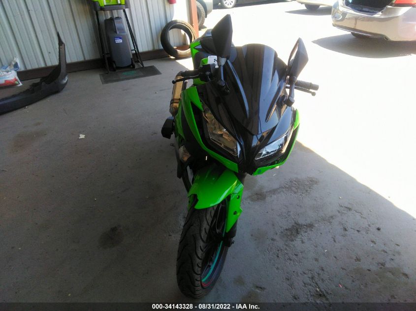 2014 KAWASAKI EX300 A JKAEX8A19EA001599