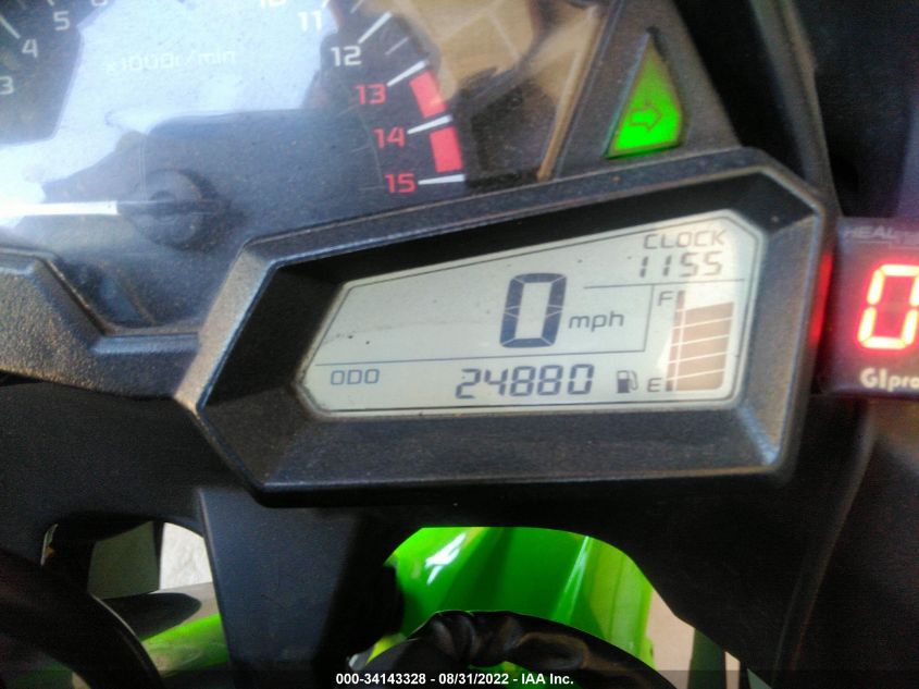 2014 KAWASAKI EX300 A JKAEX8A19EA001599