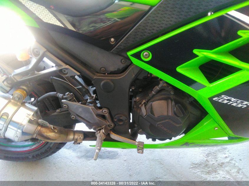 2014 KAWASAKI EX300 A JKAEX8A19EA001599