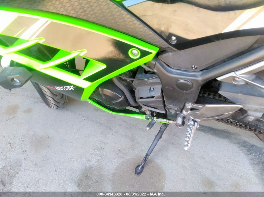2014 KAWASAKI EX300 A JKAEX8A19EA001599