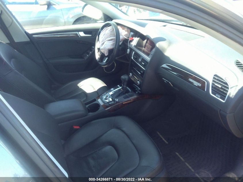 2013 AUDI A4 PREMIUM PLUS WAUFFAFL4DA123958