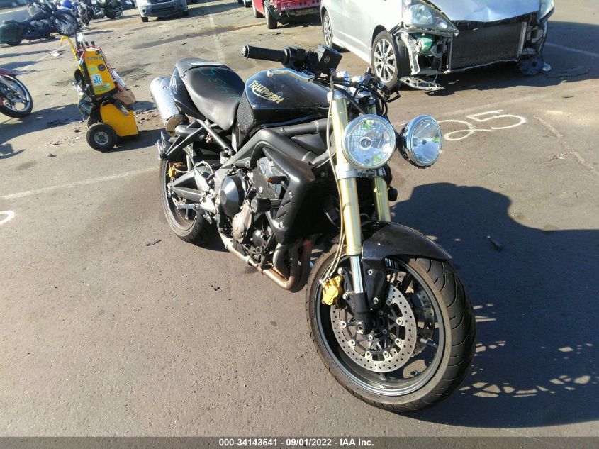 2009 TRIUMPH MOTORCYCLE STREET TRIPLE 675 SMTD01NE19J391437