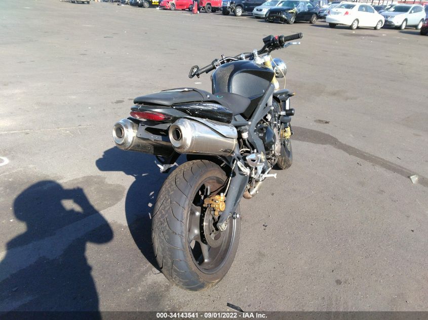 2009 TRIUMPH MOTORCYCLE STREET TRIPLE 675 SMTD01NE19J391437