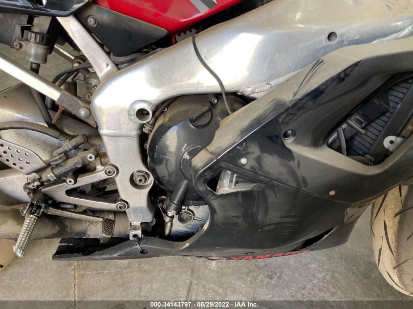 2001 YAMAHA YZFR1 JYARN05E51A007580