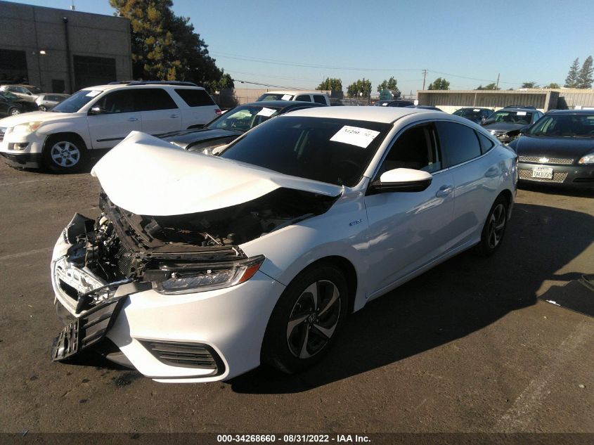 2022 HONDA INSIGHT EX 19XZE4F5XNE003778